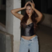 Check Out How Alluring Sonam Bajwa Is In A Black Corset Top