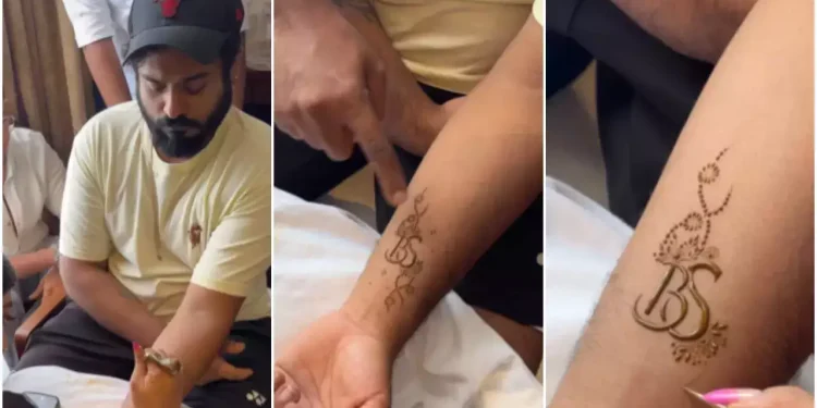 Gokul Suresh Arranges a Personalized Mehendi Experience for Sister Bhagya’s Wedding Celebration