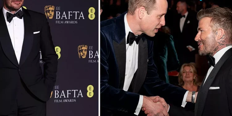 Star-Studded BAFTA 2024 Ceremony Sees David Beckham’s Warm Welcome to Prince William