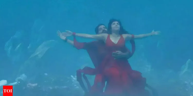 Capturing footage beneath the water posed significant challenges for Milana and Pruthvi