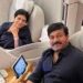 Chiranjeevi and wife Surekha jet off to the USA, capture romantic moment on Valentine’s Day.