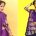 Madhuri Dixit Nene pays homage to her iconic ‘Hum Aapke Hain Koun’ look in a stunning purple saree, prompting a fan to humorously suggest, ‘Someone get Salman on the line!’