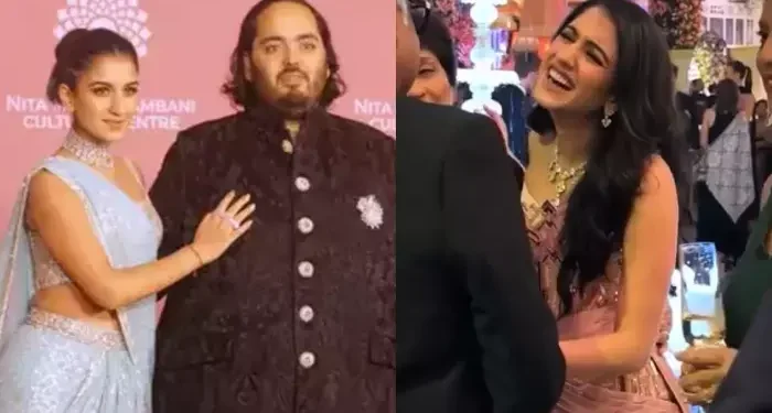 Captivating Debut of Bride-to-Be Radhika Merchant at Glittering Cocktail Affair Mesmerizes Attendees