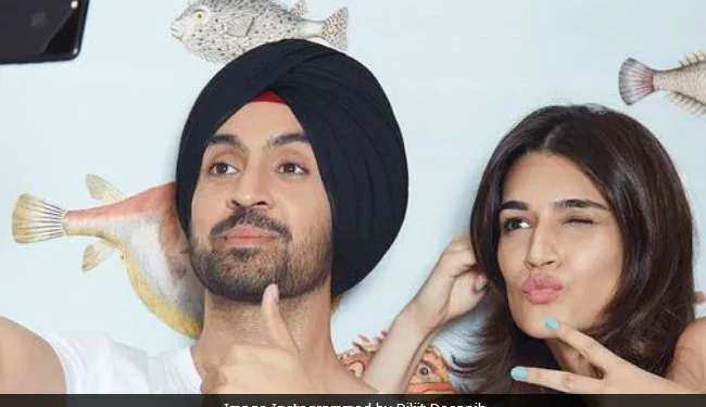 Diljit Dosanjh and Kriti Sanon’s Intense Romantic Scene in ‘Crew’ – What Reports Say