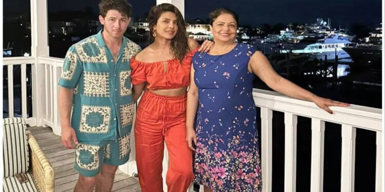 Madhu Chopra, Mother of Priyanka Chopra, Absent at Anant Ambani and Radhika Merchant’s Pre-Wedding Festivities, Expresses Longing for Her Daughter.