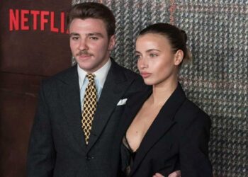 Rocco, Madonna and Guy Ritchie’s son, makes a stylish appearance with girlfriend Olivia Monjardin at the red carpet premiere.
