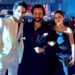 Sara and Ibrahim, alongside their father Saif Ali Khan, capture moments at the pre-wedding celebrations of Anant and Radhika.