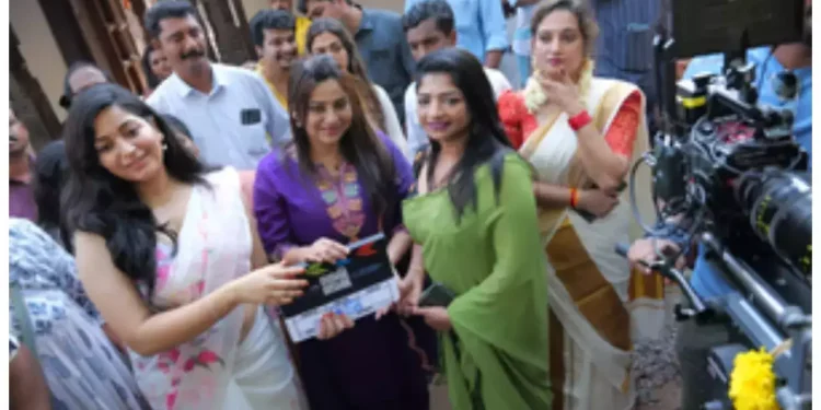 Start of Sreenath Bhasi and Shine Tom Chacko’s ‘Teri Meri’ Production