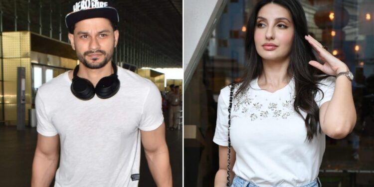Kunal Kemmu and Nora Fatehi Engage in Lively Interaction with Fans at ‘Madgaon Express’ Screening