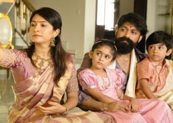 Radhika Pandit Offers a Sneak Peek into Her Varamahalakshmi Puja with Yash and Their Children, Ayra and Yatharv