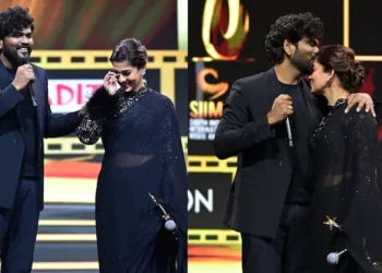Nayanthara and Vignesh Shivan Share a Romantic Moment at SIIMA 2024