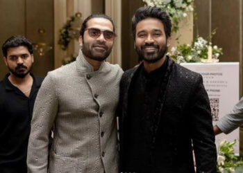 Dhanush and Simbu embraced each other at a wedding ceremony; Photos are going viral.