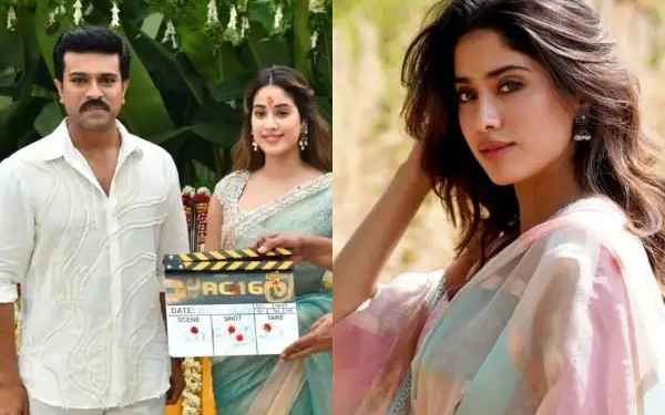 Jhanvi Kapoor and Ram Charan’s Next Goes On Floors