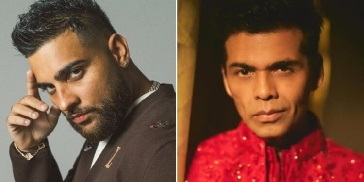 Karan Johar calls Karan Aujla ‘showman’ as filmmaker attends singer’s Mumbai concert