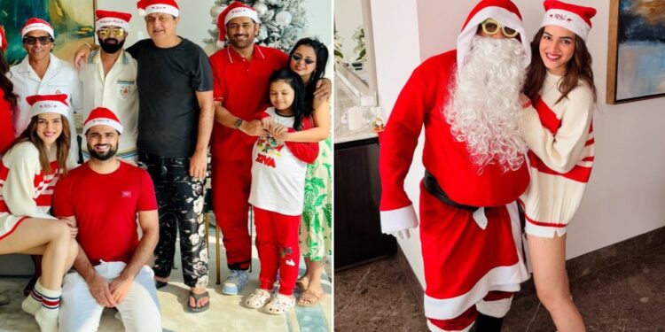 INSIDE Kriti Sanon’s Christmas 2024 celebration with rumored beau Kabir Bahia & family