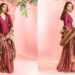 Aditi Rao Hydari radiates royal elegance in wine colored Nurvi Sharara