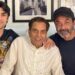 Dharmendra celebrates 89th birthday with Sunny Deol-Bobby Deol, kisses their hands