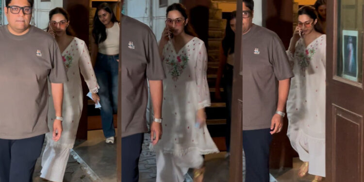 Kiara Advani shows how to ace everyday ethnic fashion with her embroidered white suit 