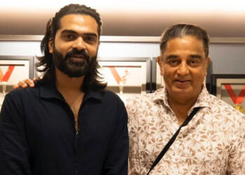 STR overwhelmed happily about Kamal hassan  praises him