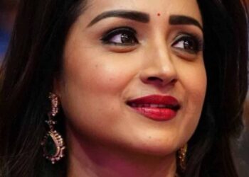 Trisha Celebrates the arrival of new member in her life