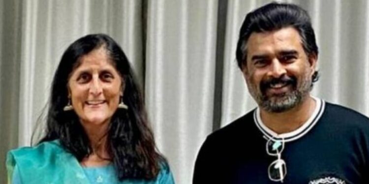 RMaadhavan also Welcomed Sunita Williams