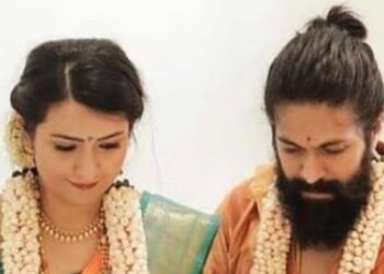 KGF Hero and His wife Celebrates the Ugadi